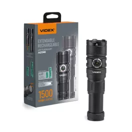 LED Portable Flashlight VIDEX VLF-A298 1500Lm 5000K VLF-A298