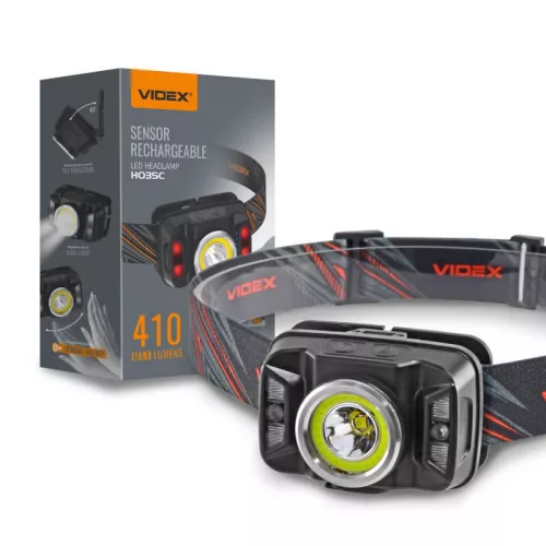 LED Headlamp VIDEX VLF-H035C 410Lm 5000K VLF-H035C