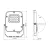 LED Floodlight VIDEX-FLOOD-LED-F5-10W-CCT