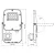 LED Floodlight with motion sensor VIDEX-FLOOD-LED-F5-PIR-10W-CCT