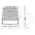 LED Floodlight VIDEX-FLOOD-LED-F5-200W-CCT