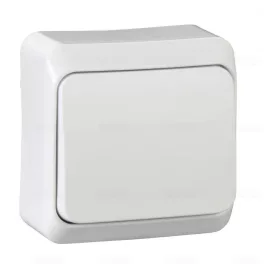   Schneider PRIMA Egypólusú kapcsoló 10AX, fehér (101), WDE001010