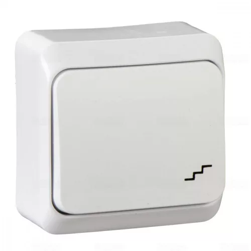 Schneider PRIMA Váltókapcsoló, lépcsőjellel 10AX, fehér (106), WDE001060