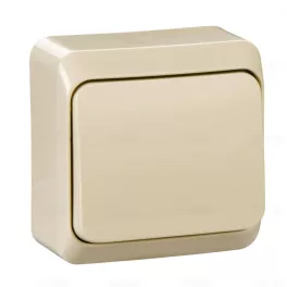   Schneider PRIMA Egypólusú kapcsoló 10AX, krém (101), WDE001110