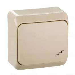   Schneider PRIMA Váltókapcsoló, lépcsőjellel 10AX, krém (106), WDE001160
