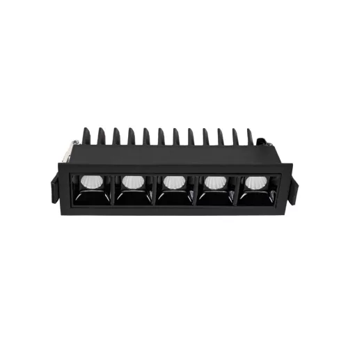 GRID - MODEL L - süllyezetett GRID 47X45X147 MM, 13W, 45DEG Fekete WLD10105_ZASILACZ SpectrumLED