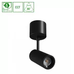 SPOT M OPRAWA NATYNKOWA 10W CCT 230V 30st IP20 śr.44 x145x205mm CZARNY 5 LAT GW. SPECTRUM WLD20018_CCT SpectrumLED
