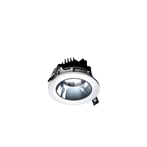 [OUTLET] MIRROR - Model S - Recessed downlight, adj. direction, 8W, 30°, 95x45 mm, white WLD20021_ZASILACZ SpectrumLED