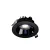 MIRROR - MODEL M - süllyezetett DOWNLIGHT, ADJ. DIRECTION 14W 30DEG 130X58 MM, Fekete WLD20032_ZASILACZ SpectrumLED