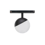 SYSTEM SHIFT - GLOBE, SPHERE TRACK LIGHT 100X148MM 5W 165DEG BLACK 5Y WARRANTY
