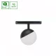 SYSTEM SHIFT - GLOBE, SPHERE TRACK LIGHT 100X148MM 5W 165DEG BLACK 5Y WARRANTY 2 CIRCUITS WLD40000_2F SpectrumLED