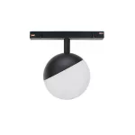 SYSTEM SHIFT - GLOBE, SPHERE TRACK LIGHT 100X148MM 5W 165DEG BLACK 5Y WARRANTY CASAMBI WLD40000_CASAMBI SpectrumLED