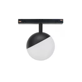   SYSTEM SHIFT - GLOBE, SPHERE TRACK LIGHT 100X148MM 5W 165DEG BLACK 5Y WARRANTY CASAMBI WLD40000_CASAMBI SpectrumLED