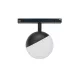 SYSTEM SHIFT - GLOBE, SPHERE TRACK LIGHT 100X148MM 5W 165DEG BLACK 5Y WARRANTY CASAMBI WLD40000_CASAMBI SpectrumLED