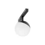 SYSTEM SHIFT - GLOBE, SPHERE TRACK LIGHT 100X148MM 5W 165DEG BLACK 5Y WARRANTY CASAMBI WLD40000_CASAMBI SpectrumLED