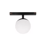 SYSTEM SHIFT - GLOBE, SPHERE TRACK LIGHT 100X148MM 5W 165DEG BLACK 5Y WARRANTY CASAMBI WLD40000_CASAMBI SpectrumLED