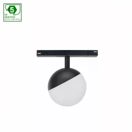   SYSTEM SHIFT SMART- GLOBE SPHERE TRACK LIGHT FI100X130MM 5W 165DEG BLACK CCT/DIM 5 Y WARRANTY WLD40000_SMART SpectrumLED