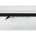 SYSTEM SHIFT - GLOBE, SPHERE TRACK LIGHT 100X148MM 5W 165DEG BLACK 5Y WARRANTY