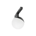 SYSTEM SHIFT - GLOBE, SPHERE TRACK LIGHT 100X148MM 5W 165DEG BLACK 5Y WARRANTY
