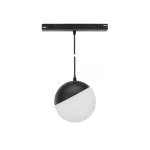 SYSTEM SHIFT - GLOBE P SUSPENDED SPHERE TRACK LIGHT 100MM (850MM CABLE) 5W 165DEG BLACK 5Y WARRANTY CASAMBI WLD40001_CASAMBI SpectrumLED