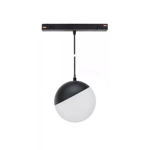 SYSTEM SHIFT - GLOBE P SUSPENDED SPHERE TRACK LIGHT 100MM (850MM CABLE) 5W 165DEG BLACK 5Y WARRANTY CASAMBI WLD40001_CASAMBI SpectrumLED