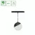 SYSTEM SHIFT CCT- GLOBE P SUSPENDED SPHERE TRACK LIGHT  FI100 (815MM CABLE) 5W 165DEG BLACK CCT SWITCH 5Y WARRANTY WLD40001_CCT SpectrumLED