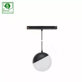   SYSTEM SHIFT SMART- GLOBE P SUSPENDED SPHERE TRACK LIGHT  FI100 (815MM CABLE) 5W 165DEG BLACK CCT/DIM 5 Y WARRANTY WLD40001_SMART SpectrumLED