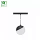 SYSTEM SHIFT SMART- GLOBE P SUSPENDED SPHERE TRACK LIGHT  FI100 (815MM CABLE) 5W 165DEG BLACK CCT/DIM 5 Y WARRANTY WLD40001_SMART SpectrumLED