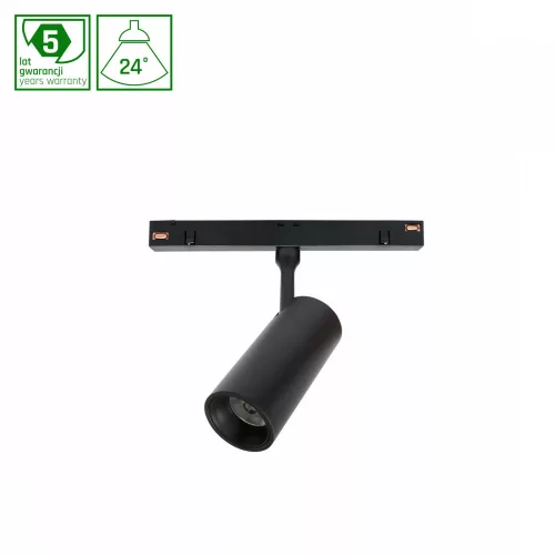 SYSTEM SHIFT SMART- SPOT S TRACK LIGHT FI35X142X106MM  6W 24DEG BLACK CCT/DIM 5 Y WARRANTY WLD40004_SMART SpectrumLED