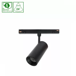   SYSTEM SHIFT - SPOT M TRACK LIGHT 44X157X178MM 10W 24DEG BLACK 5Y WARRANTY 2 CIRCUITS WLD40005_2F SpectrumLED