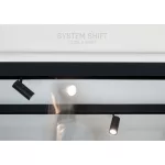 SYSTEM SHIFT - SPOT M TRACK LIGHT 44X157X178MM 10W 24DEG BLACK 5Y WARRANTY DALI WLD40005_DALI SpectrumLED