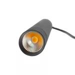 SYSTEM SHIFT - HANGIT SUSPENDED TRACK LIGHT 40X297 (935MM CABLE) 12W 25DEG BLACK 5Y WARRANTY 2 CIRCUITS WLD40006_2F SpectrumLED
