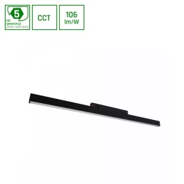   SYSTEM SHIFT CCT- LINE M TRACK LIGHT 602X23X42MM 17W 100DEG BLACK CCT SWITCH 5Y WARRANTY WLD40009_CCT SpectrumLED