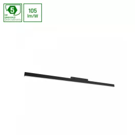   SYSTEM SHIFT - LINE L TRACK LIGHT 902X23X42MM 22W 100DEG BLACK 5Y WARRANTY 2 CIRCUITS WLD40010_2F SpectrumLED
