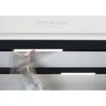 SYSTEM SHIFT - LINE L TRACK LIGHT 902X23X42MM 22W 100DEG BLACK 5Y WARRANTY 2 CIRCUITS WLD40010_2F SpectrumLED