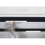SYSTEM SHIFT - LINE L TRACK LIGHT 902X23X42MM 22W 100DEG BLACK 5Y WARRANTY CASAMBI WLD40010_CASAMBI SpectrumLED