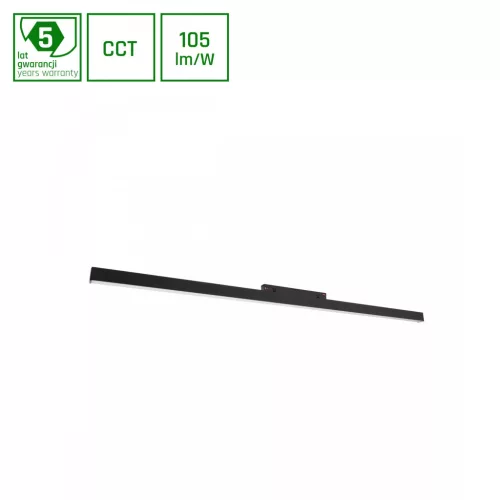 SYSTEM SHIFT CCT- LINE L TRACK LIGHT 902X23X42MM 22W 100DEG BLACK CCT SWITCH 5Y WARRANTY WLD40010_CCT SpectrumLED