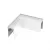 SYSTEM SHIFT -  HORIZONTAL "L" CONNECTOR WHITE WLD40020 SpectrumLED