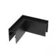SYSTEM SHIFT -  HORIZONTAL "L" CONNECTOR BLACK WLD40021 SpectrumLED