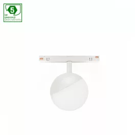   SYSTEM SHIFT SMART- GLOBE SPHERE TRACK LIGHT FI100X130MM 5W 165DEG WHITE CCT/DIM 5 Y WARRANTY WLD40033_SMART SpectrumLED