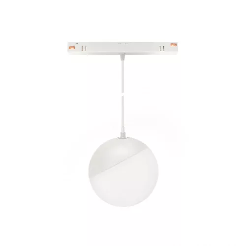 SYSTEM SHIFT - GLOBE P SUSPENDED SPHERE TRACK LIGHT 100MM (850MM CABLE) 5W 165DEG WHITE 5Y WARRANTY CASAMBI WLD40034_CASAMBI SpectrumLED