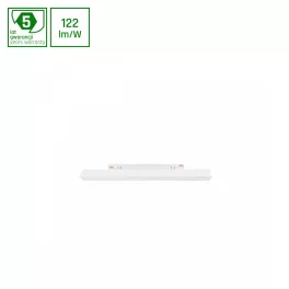   SYSTEM SHIFT - LINE S TRACK LIGHT 304X23X42MM 8W 100DEG WHITE 5Y WARRANTY 2 CIRCUITS WLD40037_2F SpectrumLED