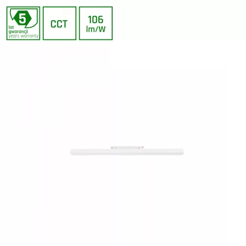 Shift rendszer CCT- LINE M TRACK LIGHT 602X23X42MM 17W 100DEG Fehér CCT SWITCH 5Y Garancia WLD40038_CCT SpectrumLED