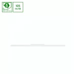 SYSTEM SHIFT - LINE L TRACK LIGHT 902X23X42MM 22W 100DEG WHITE 5Y WARRANTY 2 CIRCUITS WLD40039_2F SpectrumLED