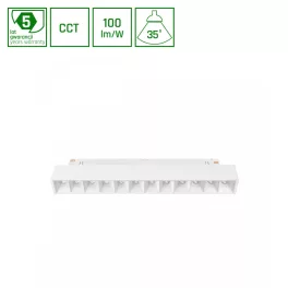   SYSTEM SHIFT CCT- GRID S OPRAWA LINIOWA 220X23X42 12W 40ST BIAŁY CCT SWITCH 5 LAT GW. WLD40040_CCT SpectrumLED