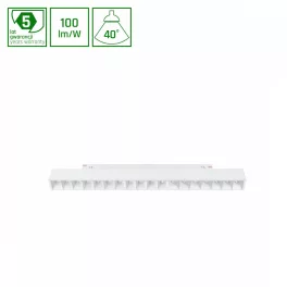   SYSTEM SHIFT SMART- GRID M TRACK LIGHT 303MM 17W 35DEG WHITE CCT/DIM 5 Y WARRANTY WLD40041_SMART SpectrumLED
