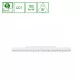 SYSTEM SHIFT CCT- GRID L TRACK LIGHT 440X23X42MM 22W 40DEG WHITE CCT SWITCH 5Y WARRANTY WLD40042_CCT SpectrumLED