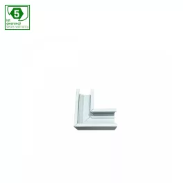   SYSTEM SHIFT - HORIZONTAL SLIM CONNECTOR "L" WHITE WLD40075 SpectrumLED