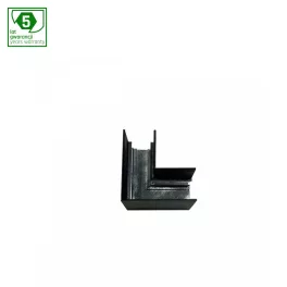   SYSTEM SHIFT - HORIZONTAL SLIM CONNECTOR "L" BLACK WLD40076 SpectrumLED