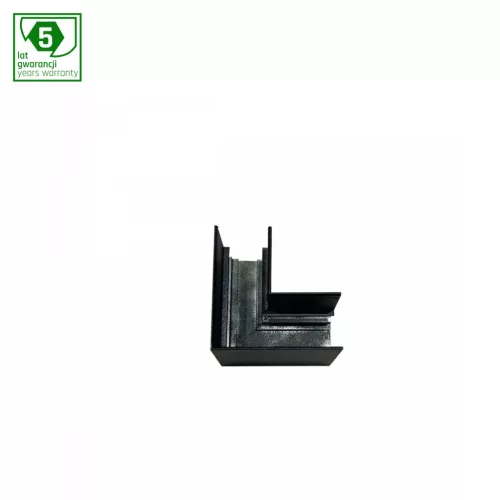 SYSTEM SHIFT - HORIZONTAL SLIM CONNECTOR "L" BLACK WLD40076 SpectrumLED